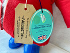 Rare Find  Paddington Bear 36cm Gabrielle Design Vintage 1981 W Original Tags