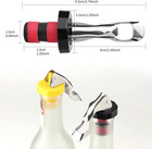 6 Pcs Reusable Wine Stoppers Silicone Vacuum Bottle Stopper Seal Cork