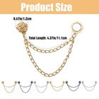 12 Pcs Magnetic Clothing Clips  Multi-function Magnetic Shirt Clips For Women   