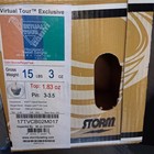 Storm Virtual Tour Exclusive  Bowling Ball 15 Lb 1st Quality New In Box   017