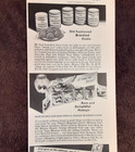 1959 Mission Folk Magazine Ad brandied Fruit honey wittmann Textiles palm Beach