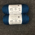 Lot Of 2 Big Twist Twinkle Teal Yarn