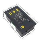 Ac 220v Timer Switch Cycling Module Digital Display Time Delay Relay Timing Led