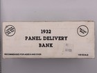 Vintage Ertl 1932 Panel Delivery Die-cast Locking Coin Bank 1 25 Scale