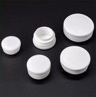 13mm-114mm White Round Snap-on Hole Plug Silicone Rubber Blanking End Caps 