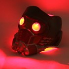 Star Lord Led Helmet Cosplay Superhero Star Lord Quill Led Mask Props Latex