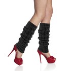 Women Crochet Knit Ribbed Leg Warmers Knee High Solid Winter Soft Long Boot Sock