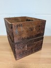 Vintage Johnnie Walker  Black Label Scotch Whiskey Wooden Crate Box  Scotland