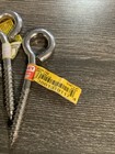 National 5 16  X 4  Stainless Steel Lag Screw Eye N220798 Pack Of 7 Nos