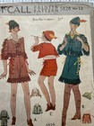 Antique Mccall Peter Pan Costume Sewing Pattern  5828 size 12