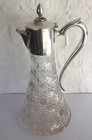 Asprey Solid Silver Claret Jug - Horse Racing Interest - London 1981