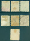 Costa Rica 1863-1889  Early Classics    r - 10c Group Of Postmarks