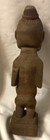 Vintage 1988 Hand Carved Asian Deity Tribal Statue taipei