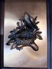 Vintage Copperama Style 3d Copper Wall Art Birds Nest Framed Mid Century Read