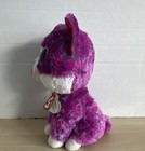 2017 Ty Baby Beanie Boo Medium 9    Charlotte Pink Purple Kitty Cat Claires No Tag
