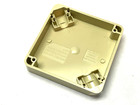 Hubbell Hbl4pbi 4-plex Portable Box Accessory 4  Square Screw Mount