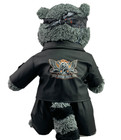 New Black Biker Outfit For Stuffed Toy - Fits Most 14-18 Inch Build Bear Clothes