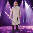 Faux Chain Mail Tunic Coif Ensemble Renaissance Medieval Role Play Costume 26