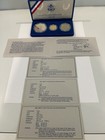 Gold Coin United States Liberty Coins 1886 - 1986  Three-coin Proof Set W case