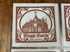 Lot Of  5  The Magic Castle Hollywood Academy Of Magical Arts Cocktail Napkins