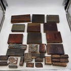 Large Lot 31 Vintage Letterpress Printing Blocks Photo Engravings Cars Trucks