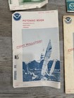 Vintage Noaa Nautical Chart Nautical Map Lot Vintage Waterway Map Lot 