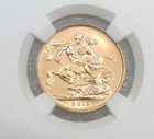 2013 Great Britain Gold Full Sovereign Ngc Ms 65 Great Luster Just Graded  u69
