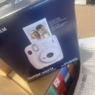 Fujifilm Instax Mini 11 Ice White Instant Film Camera Bundle Film 40 New