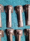 22 Art Deco Metal Stair Clips For Carpet Runners Vintage Antique