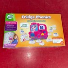 New Leap Frog Fridge Phonics Magnetic Letter Set Pink Alphabet Tiles Talk Sing