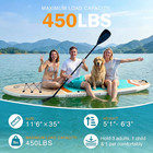 11 6 x35  Extra Wide Inflatable Paddle Board With Seat  450lbs Sup Stand Up Padd
