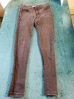 Loft Jeans Sz 0 Womens Black Modern Skinny Pants Ladies Stretch Mid Rise Casual