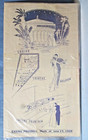 Vintage 1939 Avalon Theatre Casino Program   Theatre Ballroom Marine Fountain