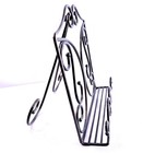 Metal Coated Iron Book Stand Holder For Cookbook Plate Bible Catalogs 10   x11   