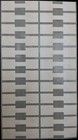 1000 Pcs White Price Tags Stickers 12mm Barbell Jewelry Display Rectangle Shape