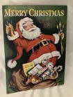 Vintage Whitman Merry Christmas Large Coloring Book