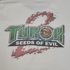 Vtg Rare Large Acclaim Turok 2 Seeds Of Evil Promo Developer T-shirt Beefy Tee
