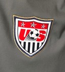 Nike Usa Soccer Team Warm Up Long Sleeve Pullover Shirt Gray Sz M