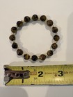Tiger Eye 5mm Beaded Stretch Bracelet Natural Stone Polished Gemstone Jewelry