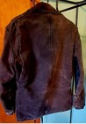 Distressed Carhartt Rn14806 Men s Black Jacket Size Small Vintage Collared