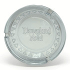 Disneyland Hotel Ashtray   Vintage   Blue Glass   Collectible Disneyana   50-60s