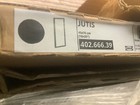 Ikea Jutis Black Aluminum Glass Door 18x30      New Sealed