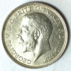 1919 Great Britain Silver One Florin Km 817