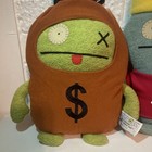 Uglydoll Lot 2 Ice Bat Heavy Lifter Money Bags Ox Uglyverse Gund Plush 2013