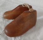 Pair Of Vintage Wood Child s  Size 2ee Shoe Factory Molds Beautiful Condition