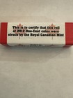 2012 Canada One Cent Sealed Roll   50   Coins    last Year Of Issue 