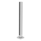 Glass Railing Post mid Post 65cm 304 Stainless Steel Balustrade For Balcony Deck