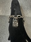 Michael Kors Silver Charms Bracelet Bangle Key