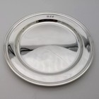 Tiffany   Co  Makers Sterling Silver  5 5 In Cookie Saucer Bread Charger Plate 