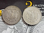 1900-o   1901-o Morgan Silver Dollars  1   Vf To Au   Two Coins 